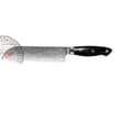 Miniatyrbillede 1 af 2: Damaskus Stål Kokkekniv, Ergonomisk G10 Håndtag, Præcisionsskæringsvinkel,4.72 tommer, Sand kniv