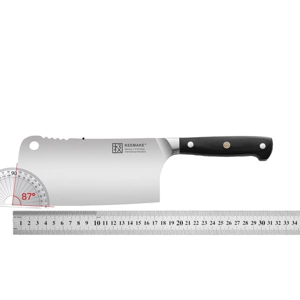 Keittiöveitsisarja, 7 tuuman hakkuri, ergonominen muotoilu, terävä ruostumattomasta teräksestä valmistettu terä,7 tuuman Chopper-veitsi