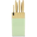 Miniatyrbillede 5 af 6: 6-delt knivblok - MENASTYL - 5041060 - Keramisk blad - Polypropylen - Celadon