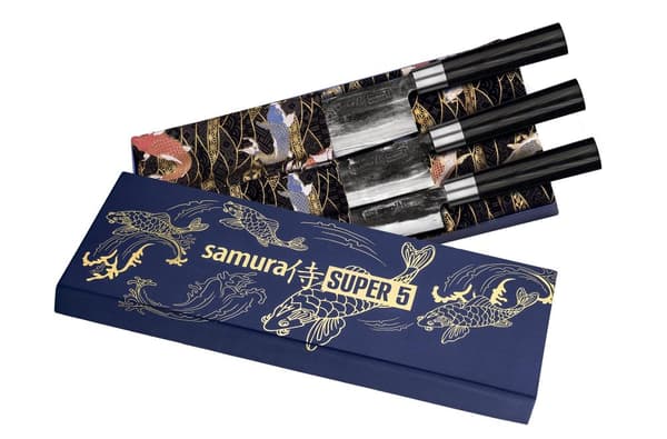 Samura Super 5 Professionelt Japansk Køkkensæt med tre knive