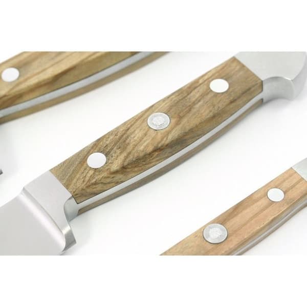 Kockkniv - GUDE - Alpha Olive - Handgjord - 16cm