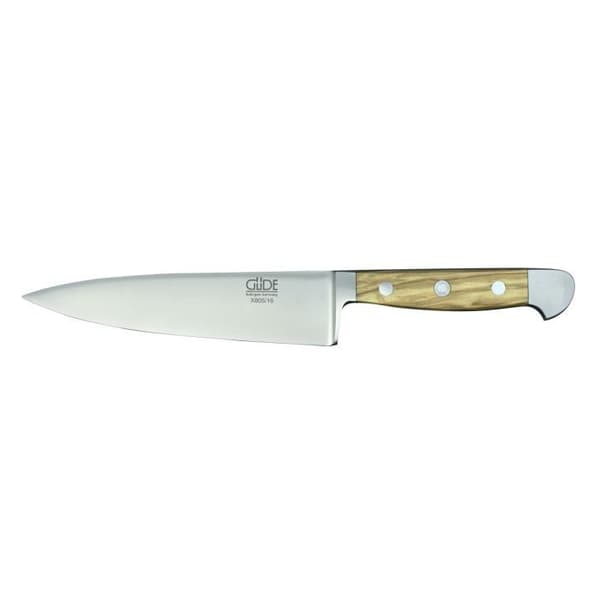 Kockkniv - GUDE - Alpha Olive - Handgjord - 16cm