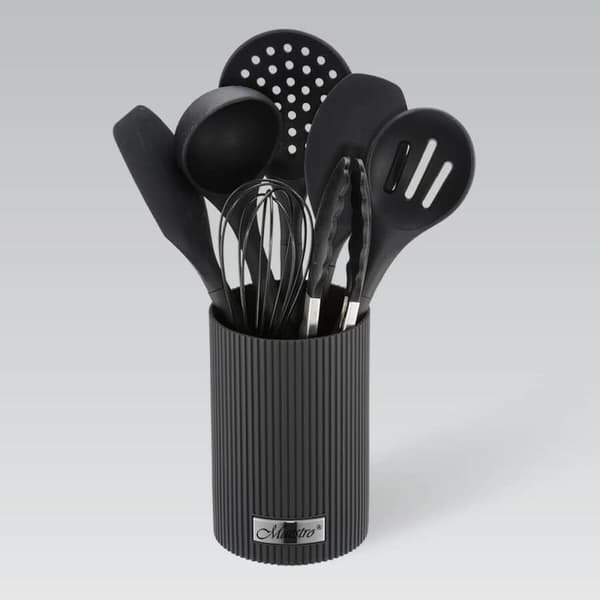 Sæt med køkkenknive og holder Feel Maestro MR-1542-BLACK