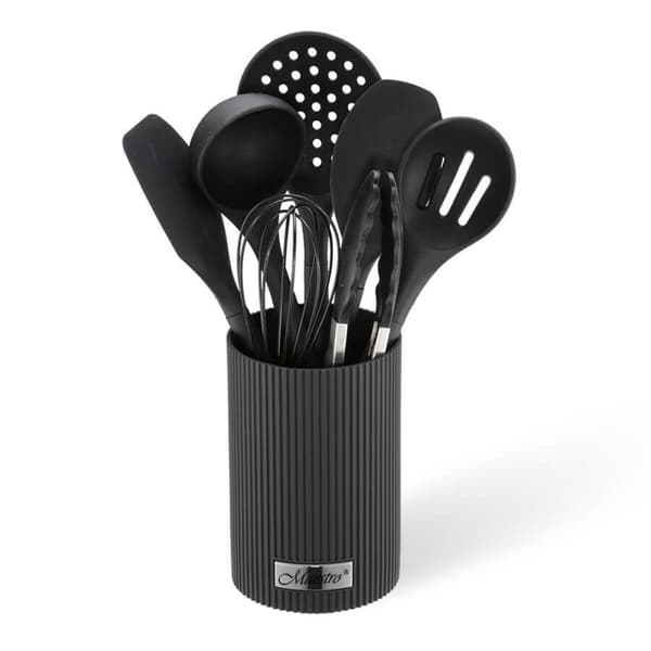 Sæt med køkkenknive og holder Feel Maestro MR-1542-BLACK