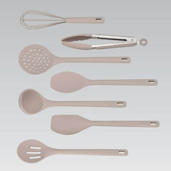 Set med köksknivar och hållare Feel Maestro MR-1542-BIEGE