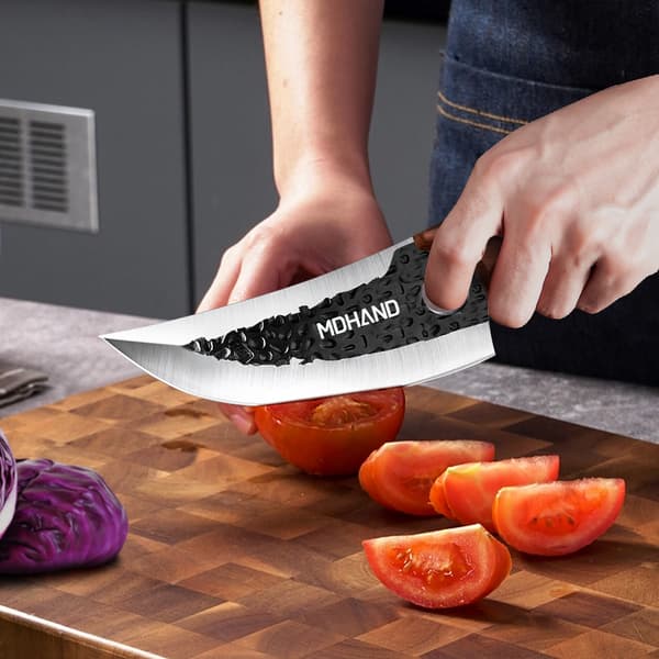 Kokkekniv, Håndsmedet, Ergonomisk Håndtag