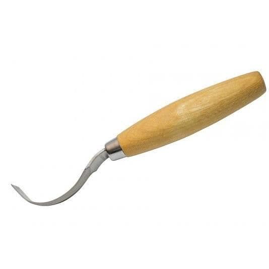 Morakniv hörnkniv med slida 16,7 cm rostfritt stål/silverträ/brun