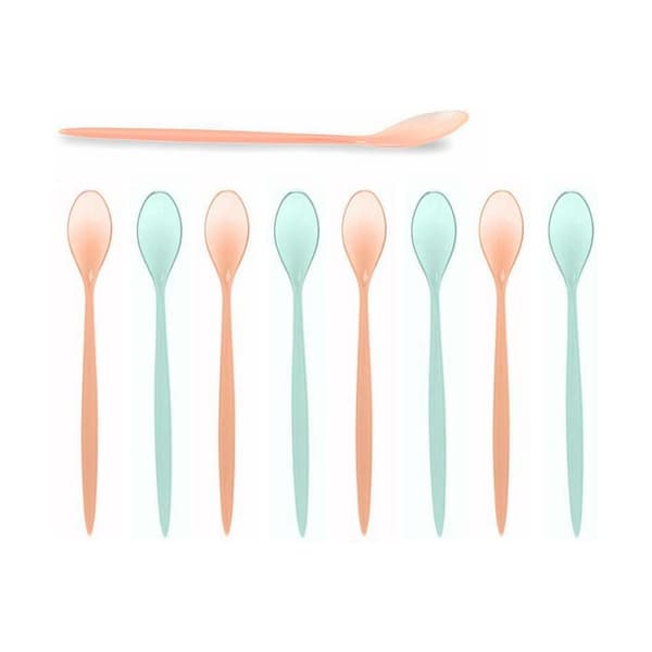 Sæt med skeer Multifarvet 8 Dele (21,5 cm)