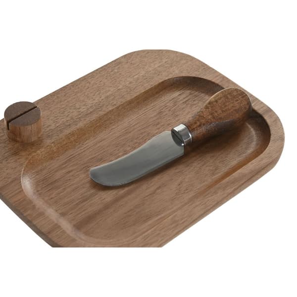 Ostbricka Home ESPRIT Naturell 19,5 x 15 x 3 cm