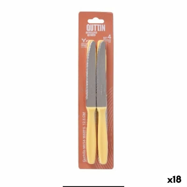 Bordkniv Quttin YVORY 4 Dele (18 enheder)
