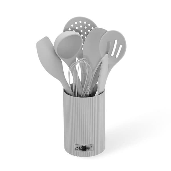 Sæt med køkkenknive og holder Feel Maestro MR-1542-GREY