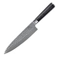 Pikkukuva 3 / 9: Shiori 3-setti 撓 Kuri Murō + Santoku + Sifu - kolmen Damaskoksen teräsveitsen sarja