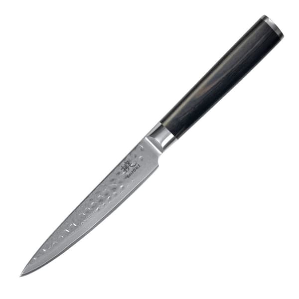 Shiori 3-setti 撓 Kuri Murō + Santoku + Sifu - kolmen Damaskoksen teräsveitsen sarja