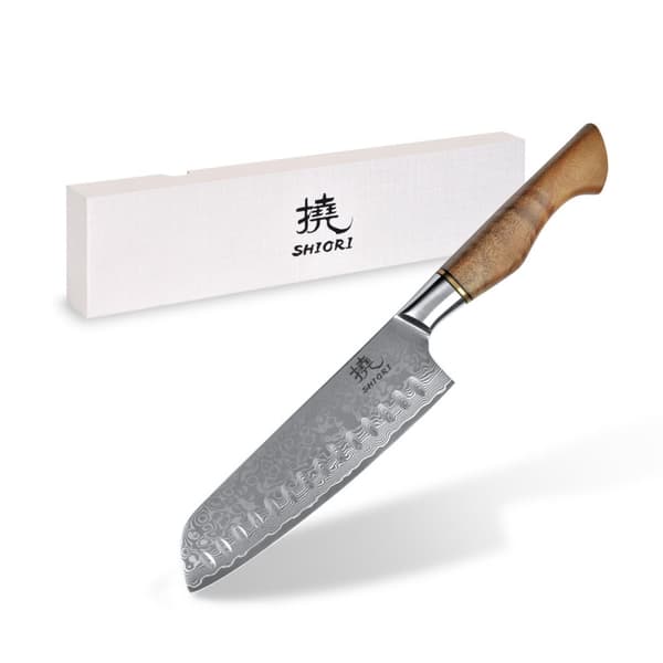 Shiori 撓 Santoku af Jakub Suchta - en universel, multifunktionel kokkekniv