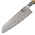 Miniatyrbild 3 av 4: Shiori 撓 Shibuki Santoku - universell, multifunktionell kockkniv gjord av 14C28N sandvik stål