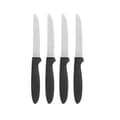 Miniatyrbillede 2 af 3: Knivsæt Kinvara CN-KT172244F Sort Sølvfarvet Rustfrit stål Plastik 19,5 cm (12 enheder)