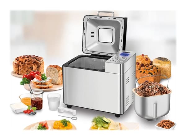UNOLD BACKMEISTER 68456 Edel - Brødmaskin - 550 W - rustfritt stål
