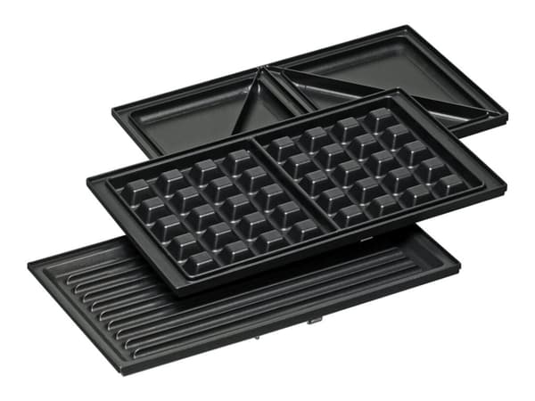 Rommelsbacher SWG 700 - Brødrister/grill - elektrisk - svart/rustfritt stål