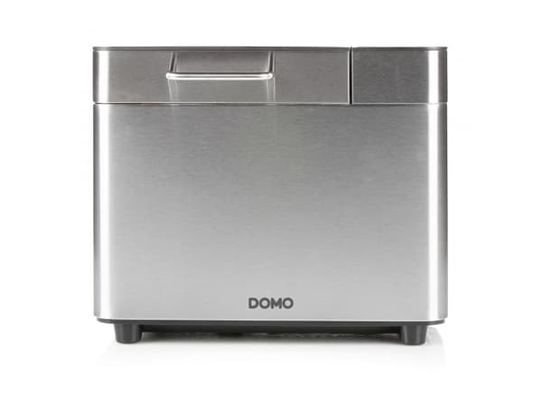 Domo B3971, 1 kg, Fördröjd start timer, Tittfönster, Kontroll av färg på skorpan, Hålla sig varm funktion, Rostfritt stål
