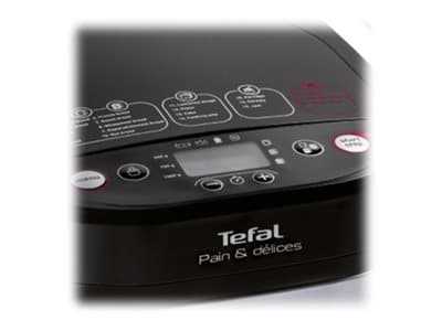 Tefal Pain & Délices - Bakmaskin - svart / rostfritt stål