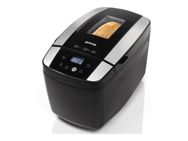 Gorenje BM1210BK, 1,2 kg, Timer med fördröjd start, Visningsfönster, Variabel bryntemperatur, Värmehållningsfunktion, 800 W