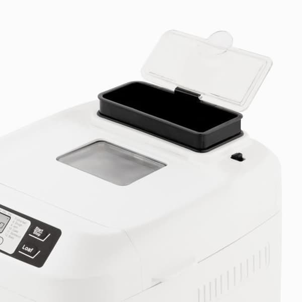 H.KoeNIG BAKE340 - Brödtillverkare med frön - 12 program - 3 tillagningsnivåer - 550W - 2 storlekar: 650 eller 800g - LCD-skärm
