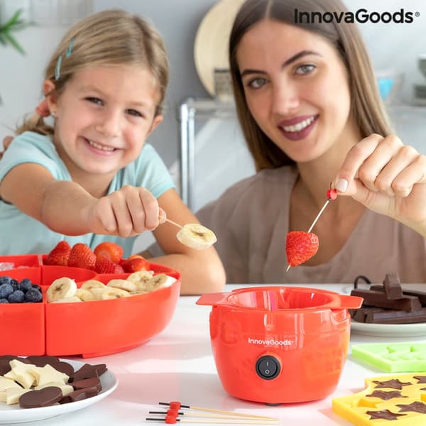 2-i-1-Jelly Bean og Chokolade Fondue Machine Yupot InnovaGoods