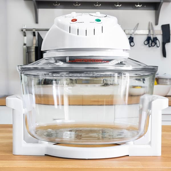 Varmluftsugn Cecomix Combi Grill 3001 1200W Vit