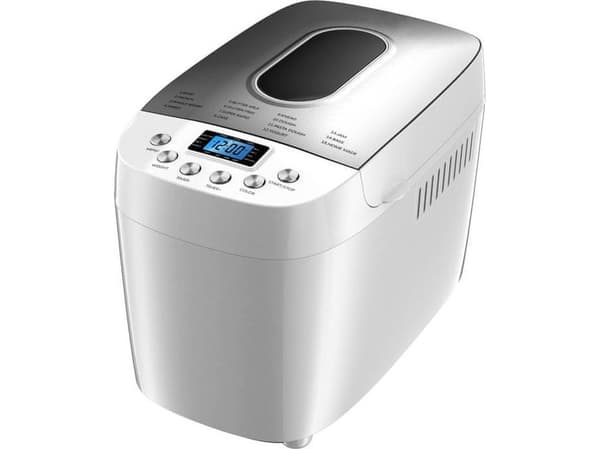 Guzzanti GZ 636, 1,6 kg, Forsinket start timer, Tittevindu, Variabel skorpebruningsinnstilling, 850 W, Hvit
