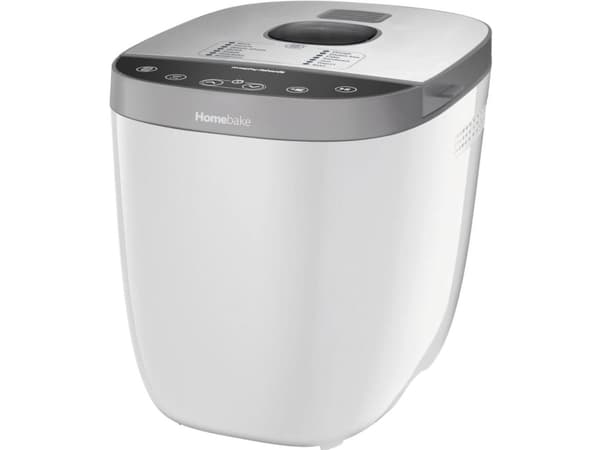 Morphy Richards Home Bake, Fördröjd start timer, Tittfönster, 600 W, Grå, Vit