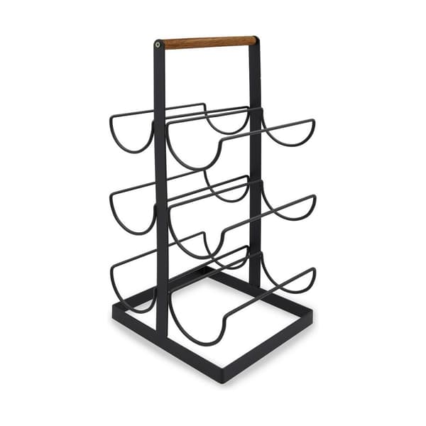 Flaskestativ Quid Metall Tre (20 x 19 x 48 cm)