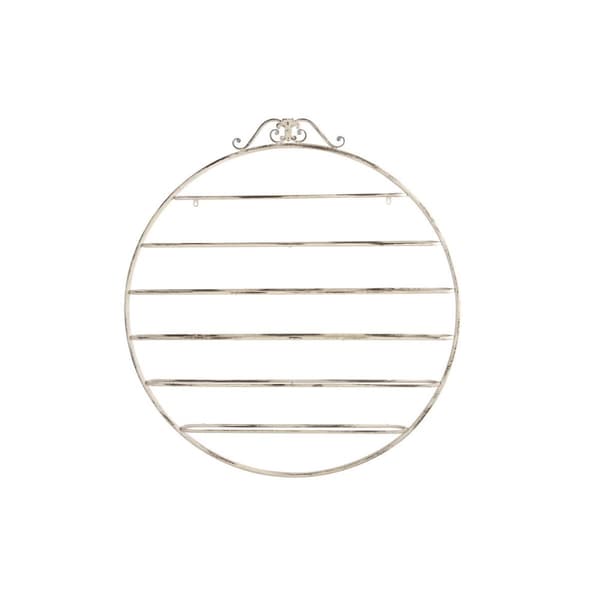 Flaskereol DKD Home Decor Metal Hvid (105 x 9,5 x 114 cm)