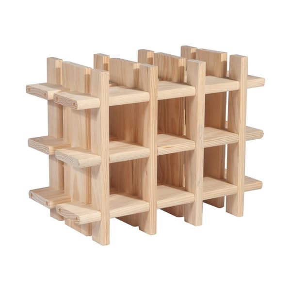 Flaskestativ Astigarraga Evolutivo rioja Brun Furutre (43 x 22 x 32,5 cm)
