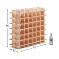 Miniatyrbilde 3 av 3: Flaskestativ Astigarraga Brun Furutre (75 x 22 x 75 cm)