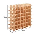 Miniatyrbilde 2 av 3: Flaskestativ Astigarraga Brun Furutre (75 x 22 x 75 cm)