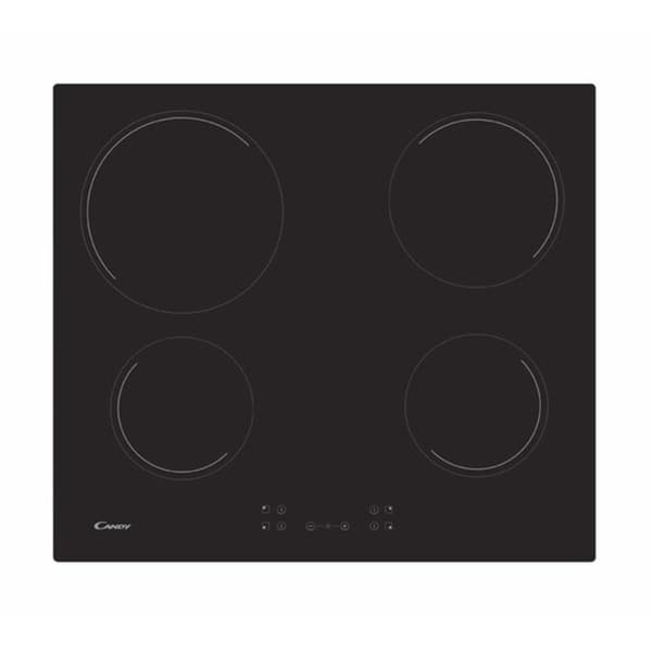 Keramisk platta Candy CH64CCB 1800 W Svart