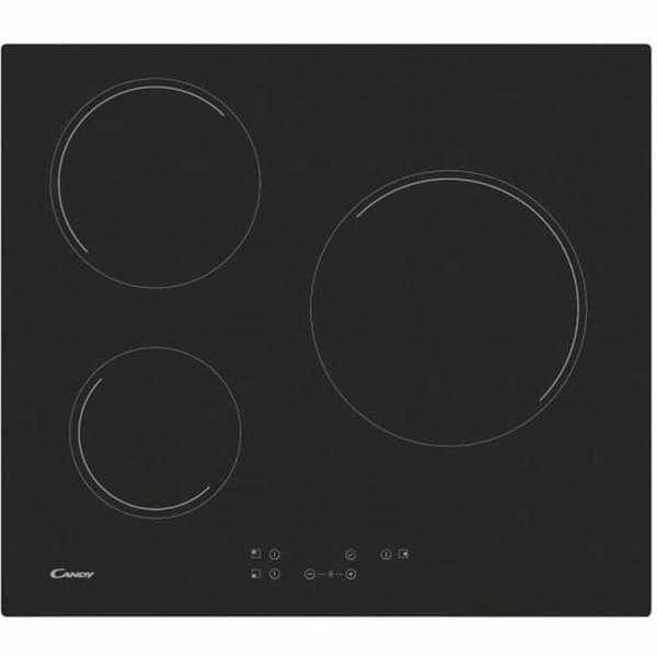 Plade i glaskeramik Candy CH63CT 5500 W Sort