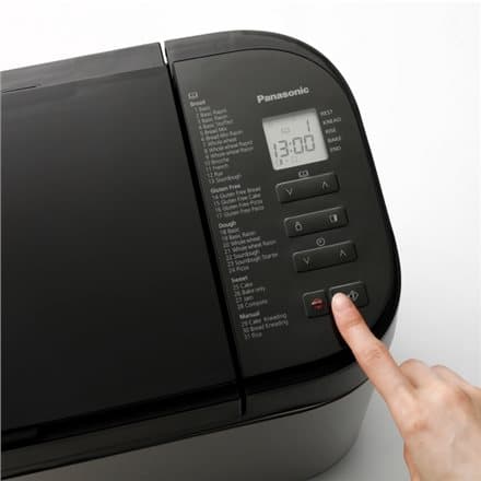 Panasonic | Bread Maker | SD-YR2550 | Power 550 W | Number of programs 31 | Display Yes | Black/Stainless steel