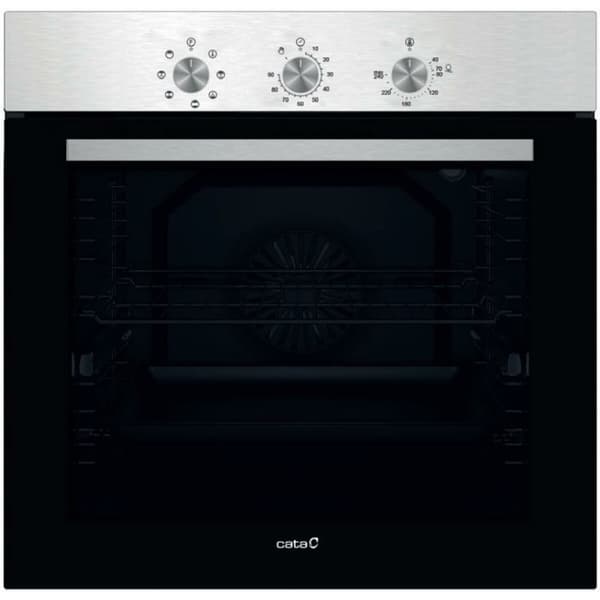 Ovn Cata MES8007X 80 L Sort, Rustfrit stål