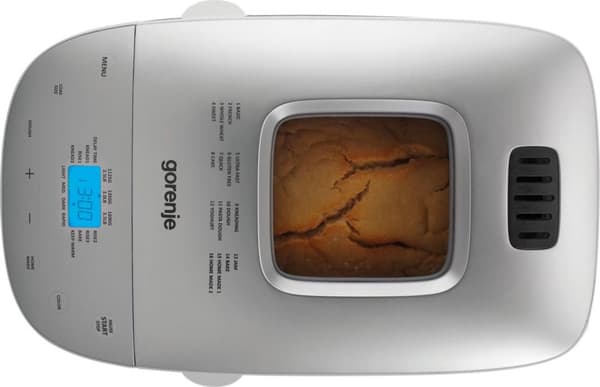 Gorenje | Brødemaskine | BM1600WG | 850 W | Programmer Antal 16 | Grå | hvid