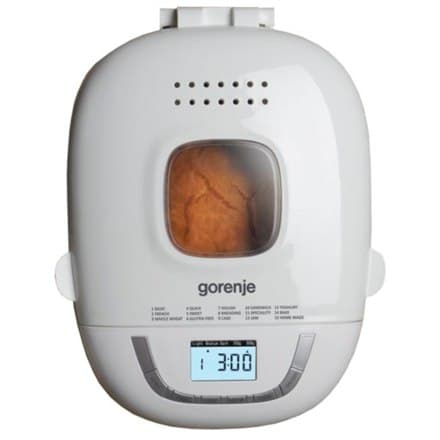 Gorenje | Brødemaskine | BM910WII | 550W | Programmer Antal 15 | hvid