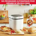 Miniatyrbild 2 av 5: MOULINEX Brödmaskin 1 kg, 20 automatiska program, Glutenfritt program, Håll värmen, French toast OW210130