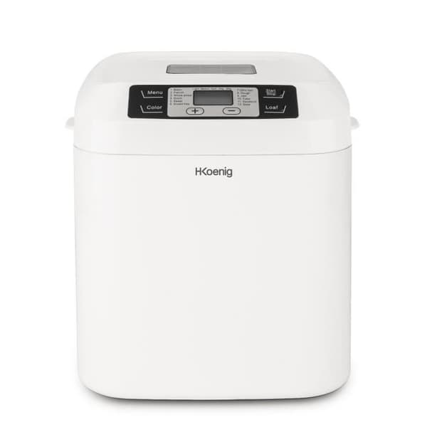 H.KOENIG BAKE320 brödmaskin - 12 program - 3 tillagningsnivåer - 550W - 2 storlekar