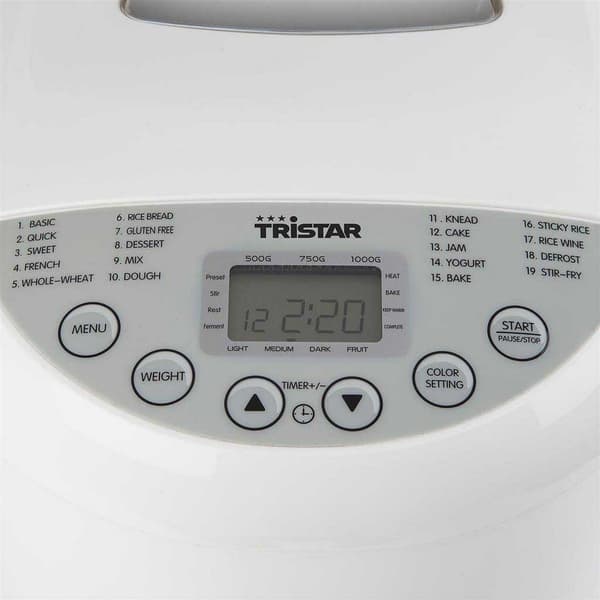 Tristar Bm4586 550w Brödbakmaskin Vit One Size / EU Plug