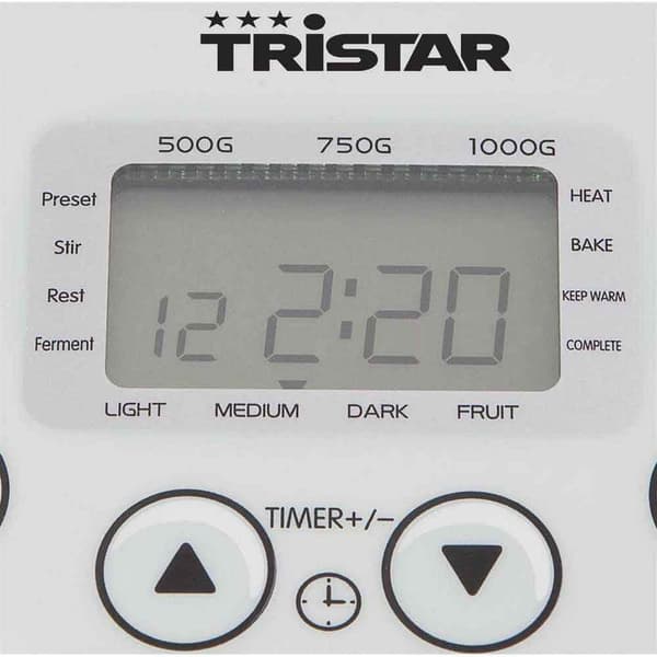 Tristar Bm4586 550w Brödbakmaskin Vit One Size / EU Plug