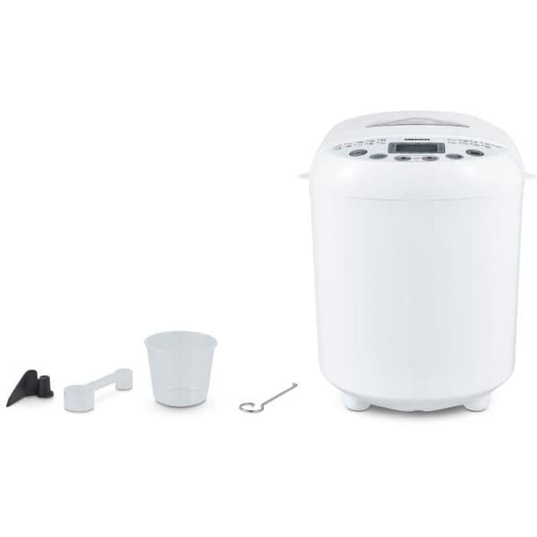Brödmaskin - MEDION - 50073723 - 550 W - 19 program - Hublot - Vit