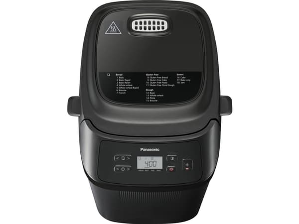 Panasonic SD-PN100, 280 g, Forsinket start-timer, Timer, Variabel skorpe bruning kontrol, Sort