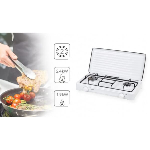 Gasplade Mpm KN-02/1K 59 cm 3900W