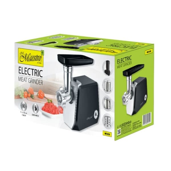 Köttkvarn Feel Maestro MR-850 Metall Rostfritt stål Plast 1500 W