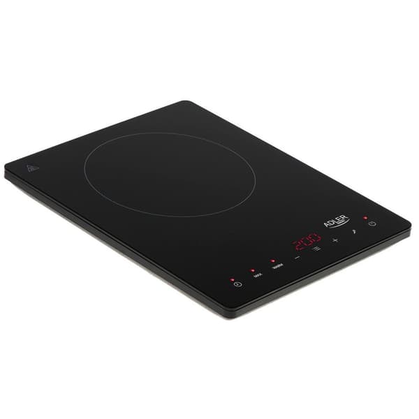 Induktionsplade Adler AD 6513 29 cm 2000 W